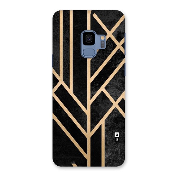 Tri Lines Gold Back Case for Galaxy S9