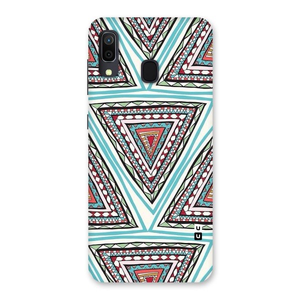 Triangle Abstract Mode Back Case for Galaxy A20