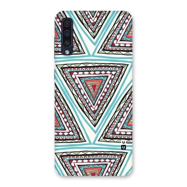 Triangle Abstract Mode Back Case for Galaxy A50