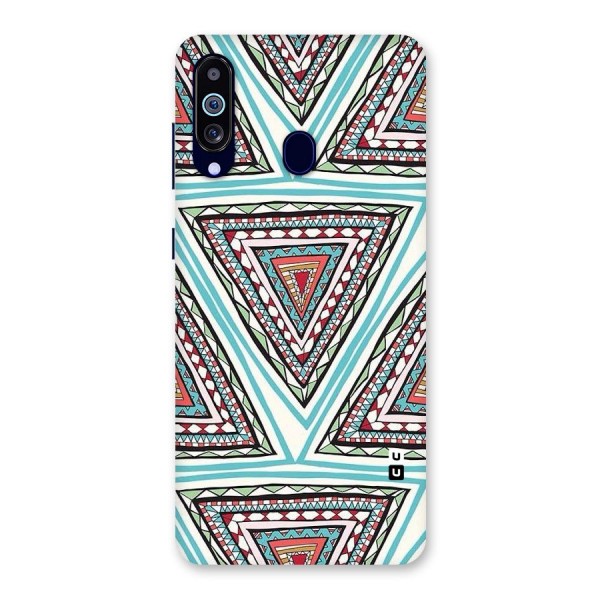 Triangle Abstract Mode Back Case for Galaxy A60