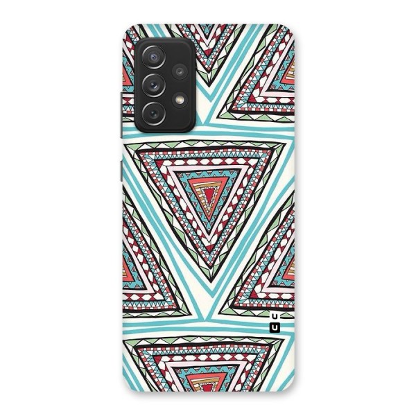 Triangle Abstract Mode Back Case for Galaxy A72