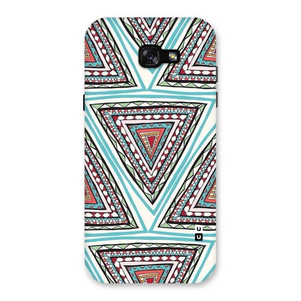 Triangle Abstract Mode Back Case for Galaxy A7 (2017)