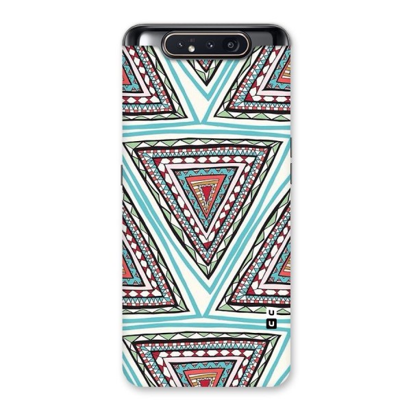 Triangle Abstract Mode Back Case for Galaxy A80