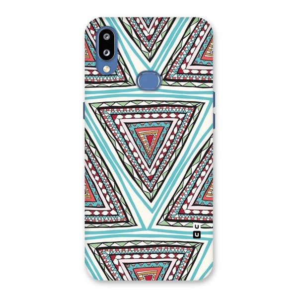 Triangle Abstract Mode Back Case for Galaxy M01s