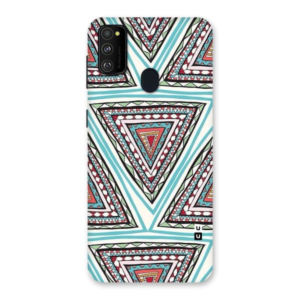 Triangle Abstract Mode Back Case for Galaxy M21