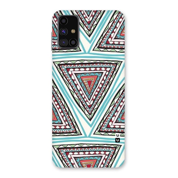 Triangle Abstract Mode Back Case for Galaxy M31s