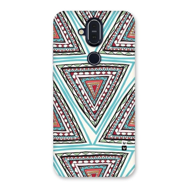 Triangle Abstract Mode Back Case for Nokia 8.1