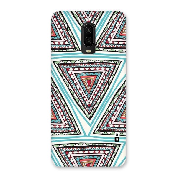 Triangle Abstract Mode Back Case for OnePlus 6T