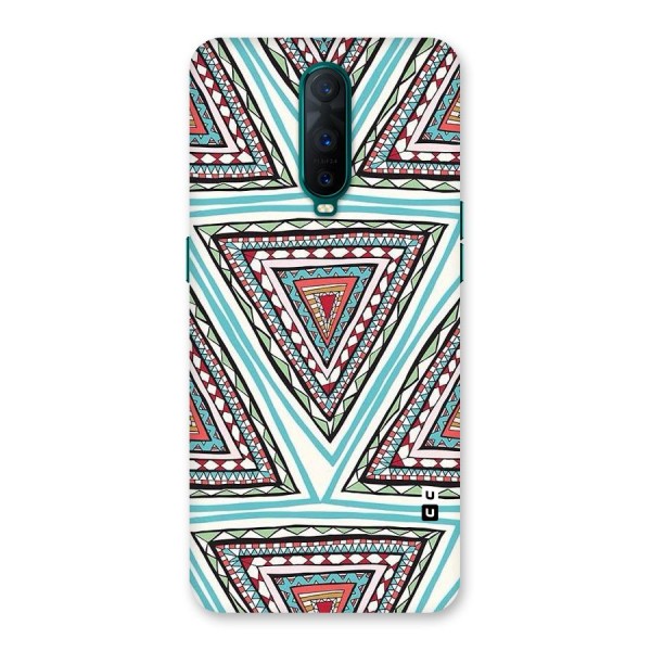 Triangle Abstract Mode Back Case for Oppo R17 Pro