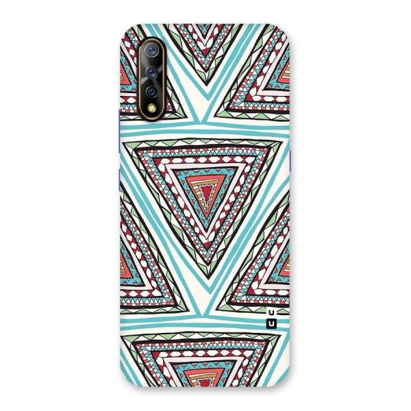 Triangle Abstract Mode Back Case for Vivo S1