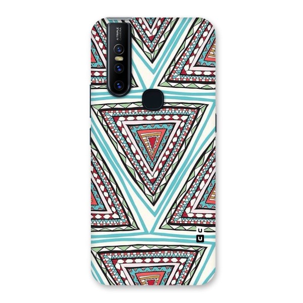 Triangle Abstract Mode Back Case for Vivo V15