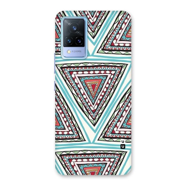 Triangle Abstract Mode Back Case for Vivo V21 5G