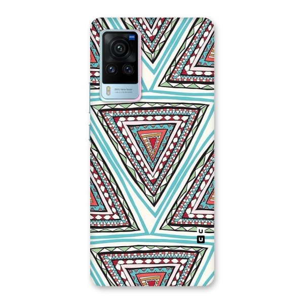 Triangle Abstract Mode Back Case for Vivo X60 Pro