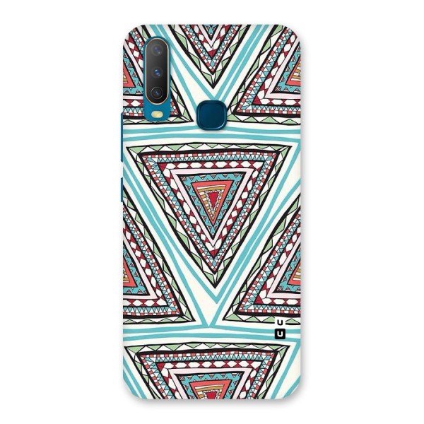 Triangle Abstract Mode Back Case for Vivo Y12