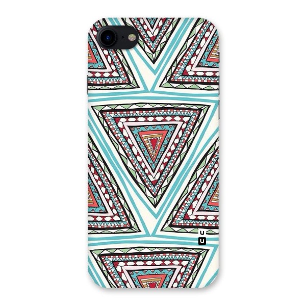 Triangle Abstract Mode Back Case for iPhone SE 2020