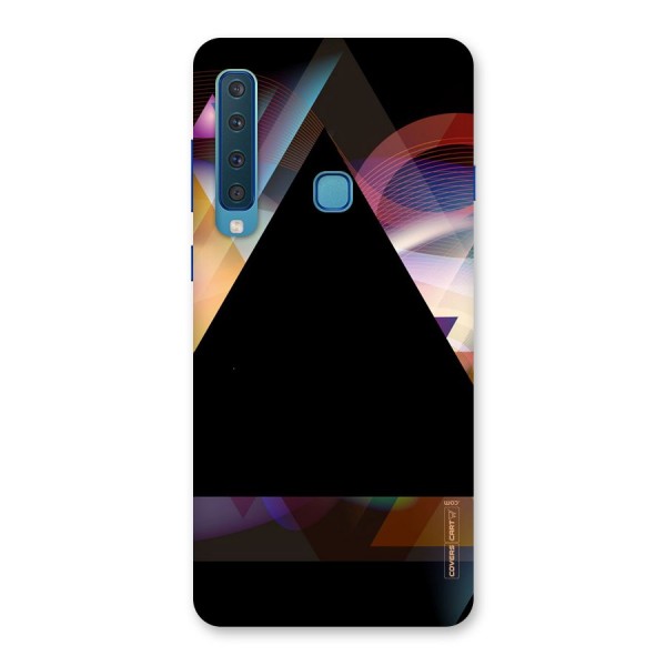 Triangle Black Abstract Back Case for Galaxy A9 (2018)