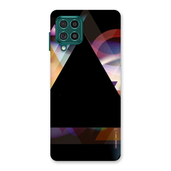 Triangle Black Abstract Back Case for Galaxy F62