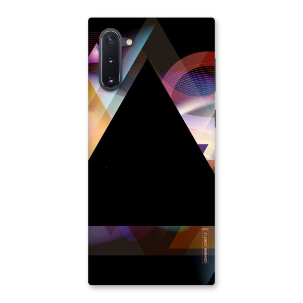 Triangle Black Abstract Back Case for Galaxy Note 10