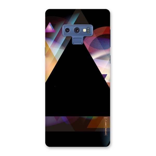 Triangle Black Abstract Back Case for Galaxy Note 9