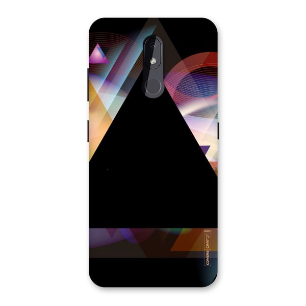 Triangle Black Abstract Back Case for Nokia 3.2