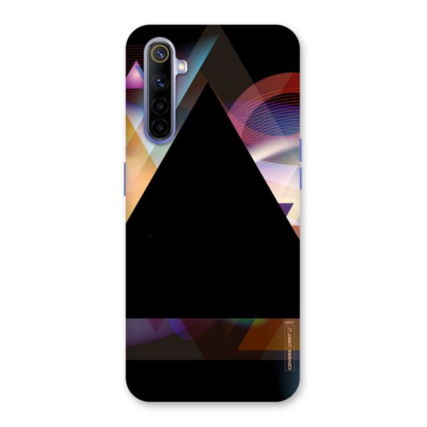 Triangle Black Abstract Back Case for Realme 6