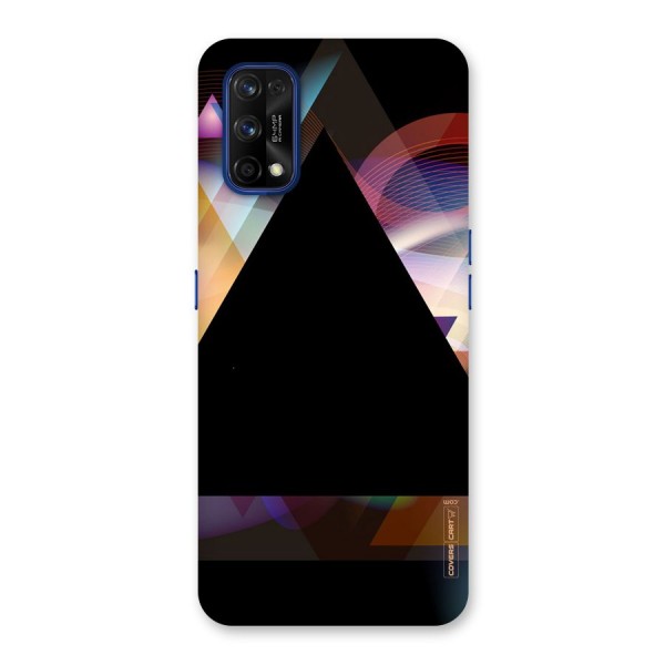 Triangle Black Abstract Back Case for Realme 7 Pro