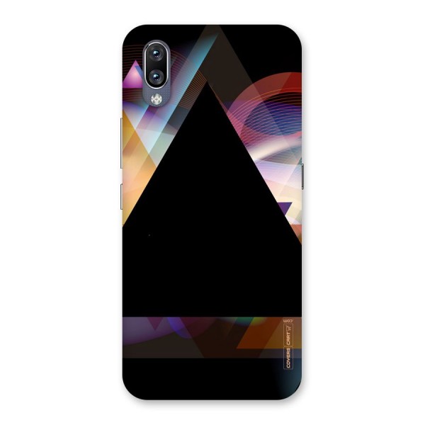 Triangle Black Abstract Back Case for Vivo NEX