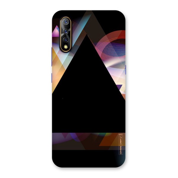 Triangle Black Abstract Back Case for Vivo S1