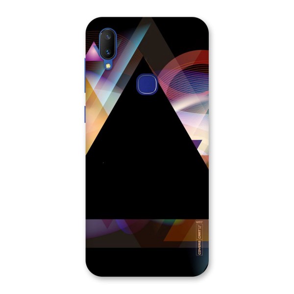 Triangle Black Abstract Back Case for Vivo V11