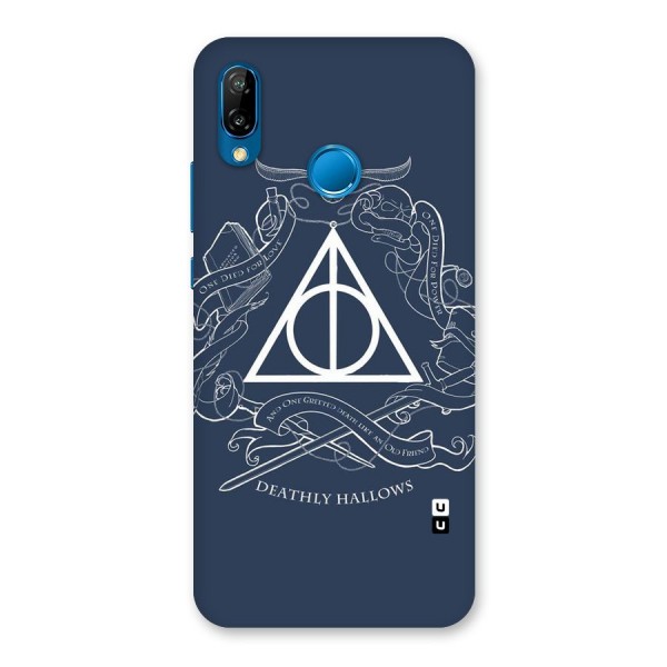 Triangle Blue Back Case for Huawei P20 Lite