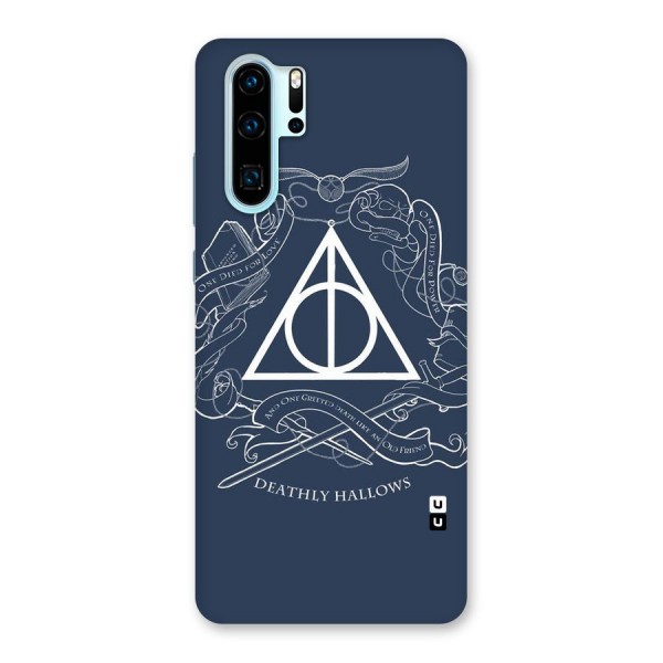 Triangle Blue Back Case for Huawei P30 Pro