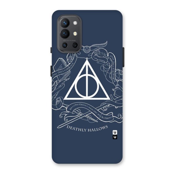 Triangle Blue Back Case for OnePlus 9R