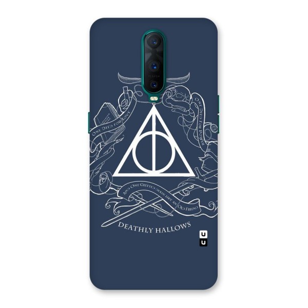 Triangle Blue Back Case for Oppo R17 Pro