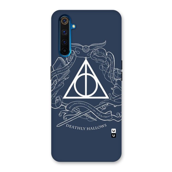 Triangle Blue Back Case for Realme 6 Pro