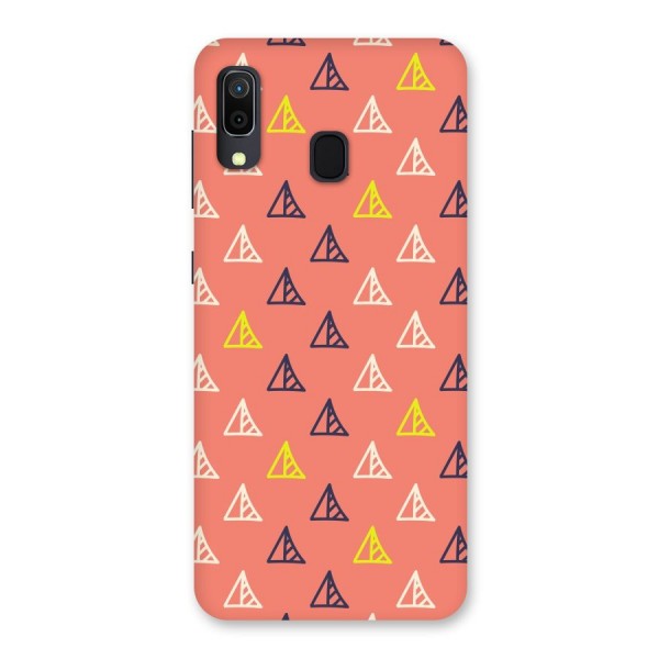 Triangular Boho Pattern Back Case for Galaxy A20