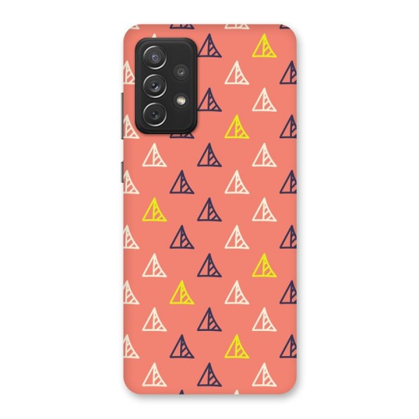 Triangular Boho Pattern Back Case for Galaxy A72