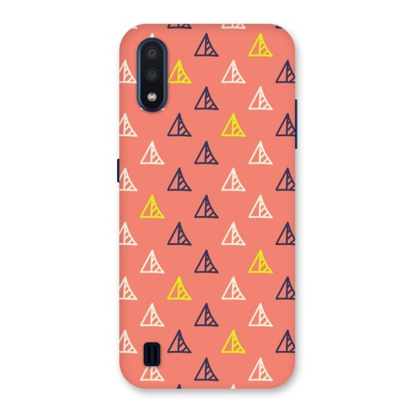 Triangular Boho Pattern Back Case for Galaxy M01