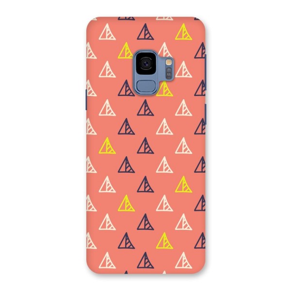 Triangular Boho Pattern Back Case for Galaxy S9