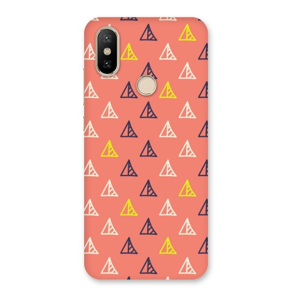 Triangular Boho Pattern Back Case for Mi A2