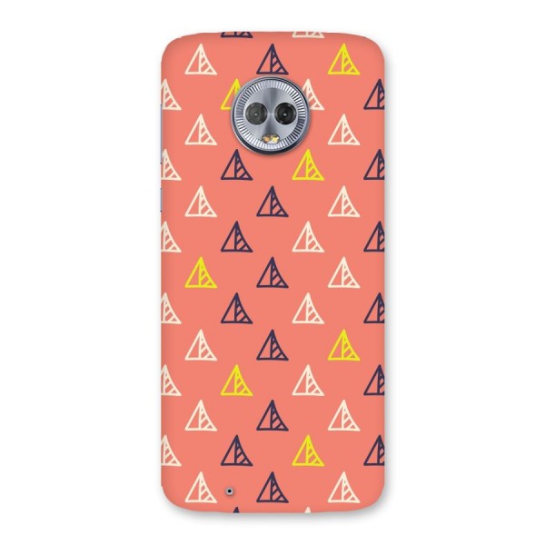 Triangular Boho Pattern Back Case for Moto G6