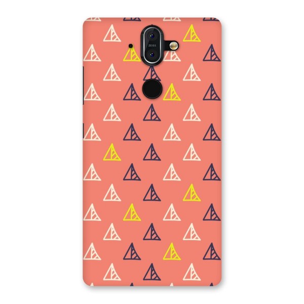 Triangular Boho Pattern Back Case for Nokia 8 Sirocco