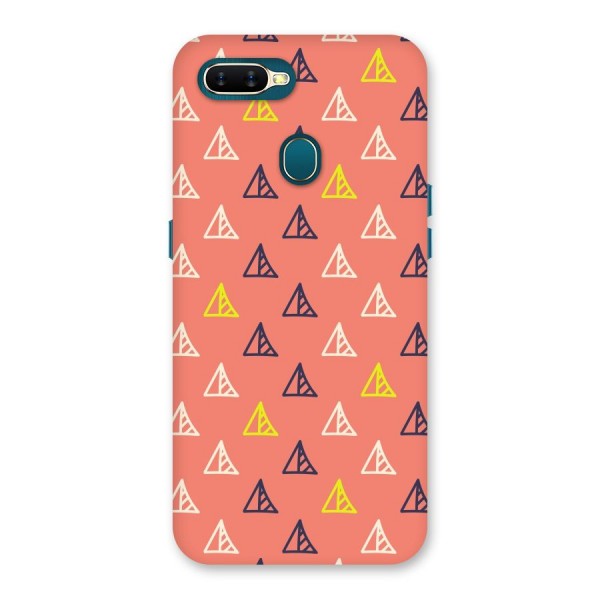 Triangular Boho Pattern Back Case for Oppo A12