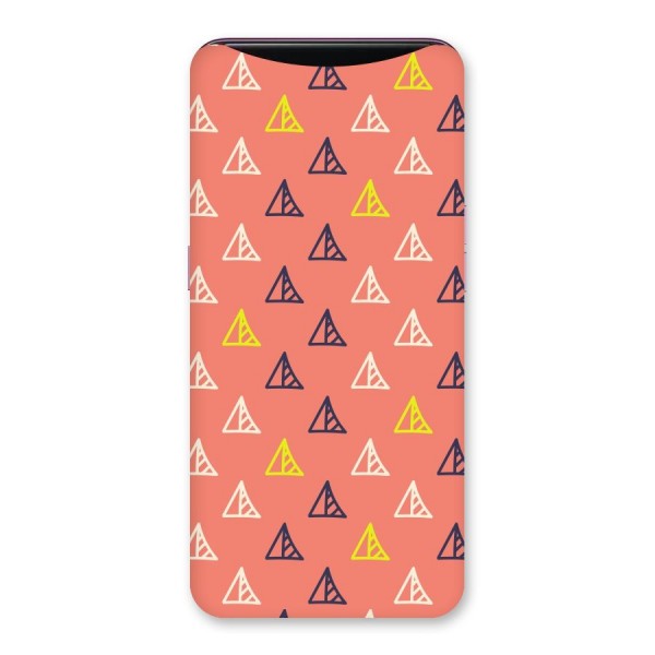 Triangular Boho Pattern Back Case for Oppo Find X