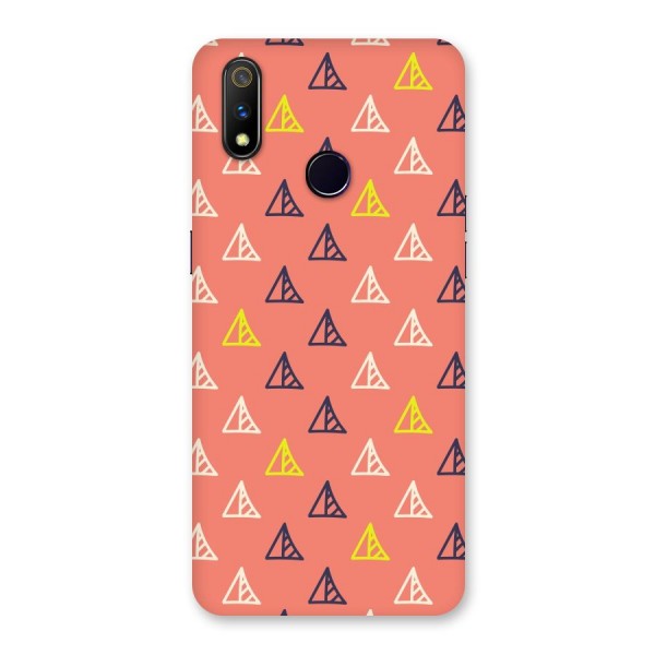 Triangular Boho Pattern Back Case for Realme 3 Pro