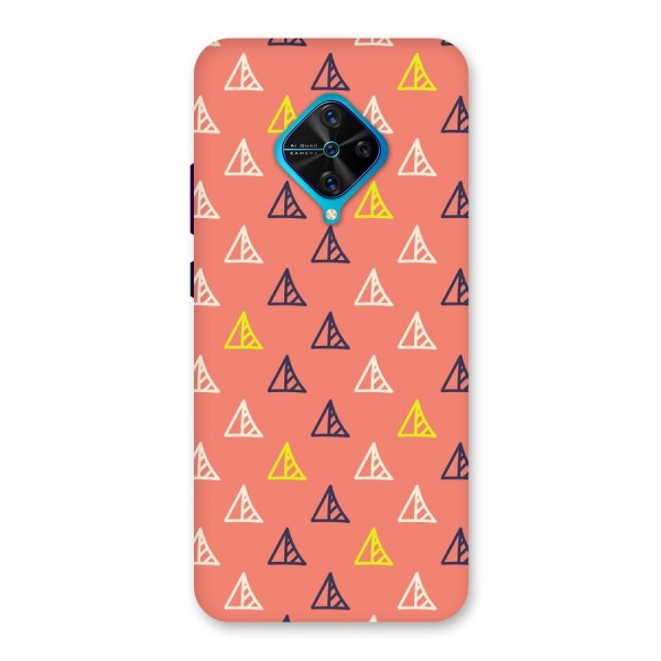 Triangular Boho Pattern Back Case for Vivo S1 Pro