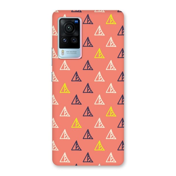 Triangular Boho Pattern Back Case for Vivo X60 Pro