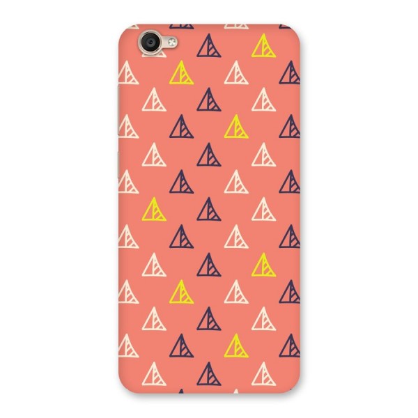 Triangular Boho Pattern Back Case for Vivo Y55s