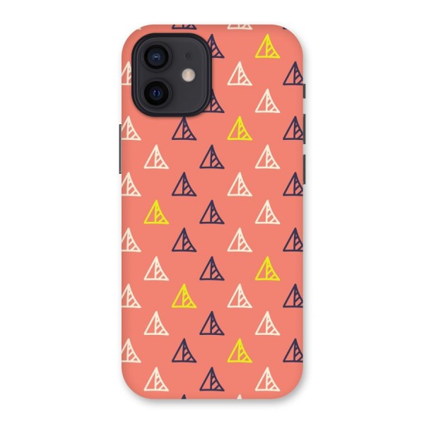 Triangular Boho Pattern Back Case for iPhone 12