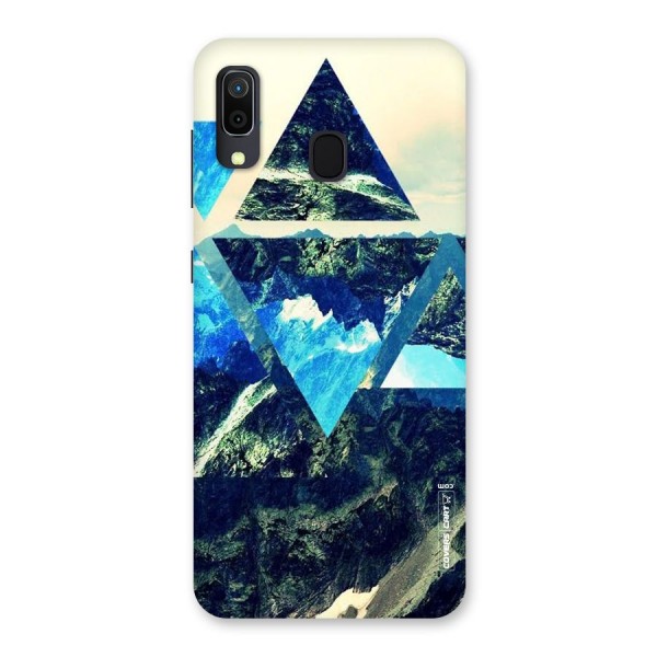 Triangular View Back Case for Galaxy A20