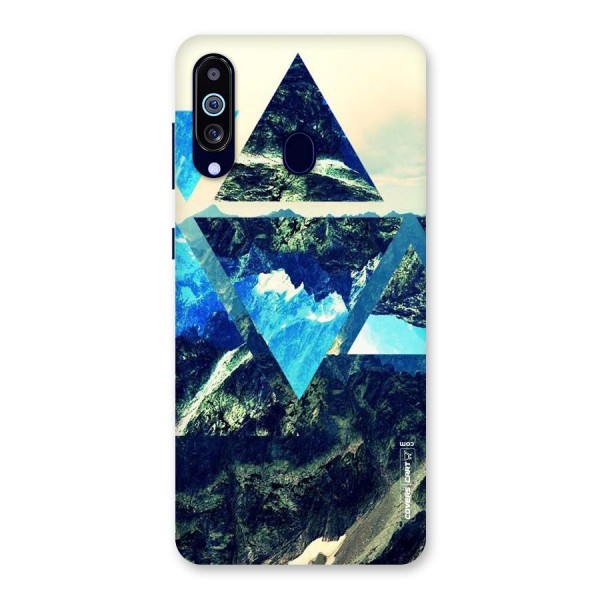 Triangular View Back Case for Galaxy A60